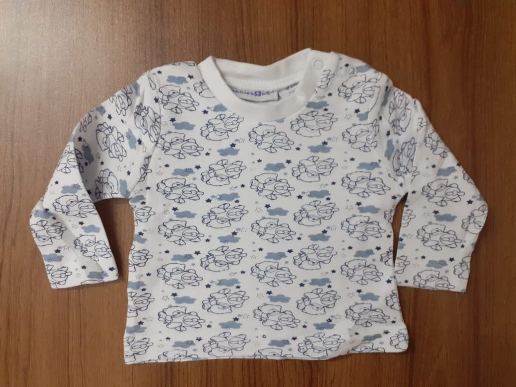 Buy White Baby T-shirt (Full Sleeve) - Amader Cart